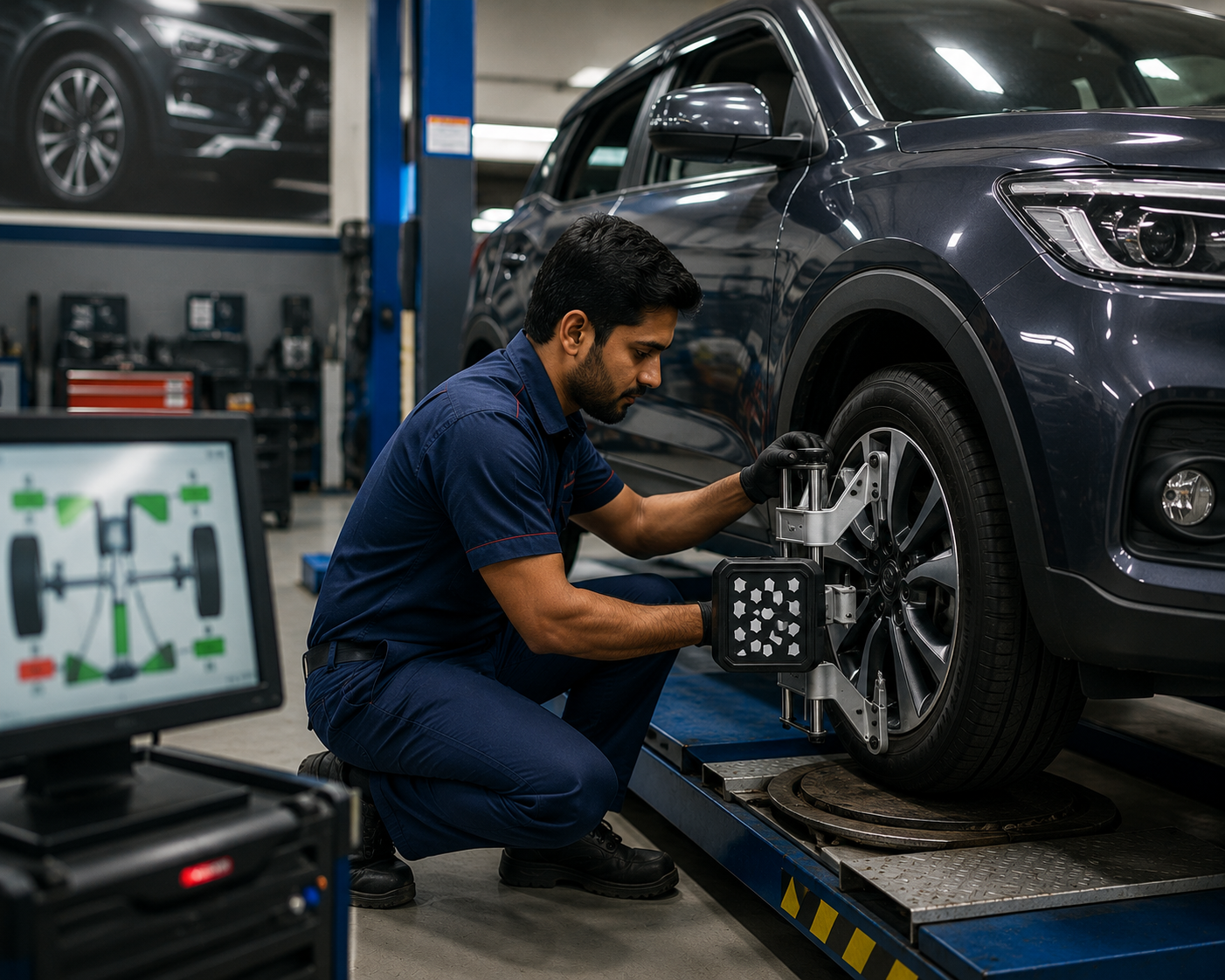 Wheel Alignment and Balancing Service